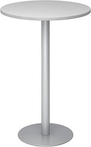 HAMMERBACHER Stehtisch lichtgrau 80,0 x 80,0 x 111,6 cm