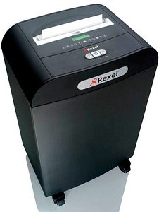 Rexel Mercury RDS2250 Aktenvernichter mit Streifenschnitt P-2, 5,8 mm, bis 22 Blatt, schwarz