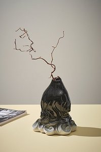 CANYON Vase/Deko, 32 cm hoch