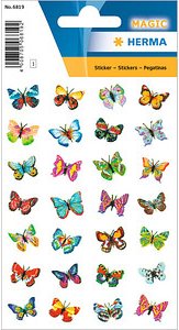 28 HERMA Aufkleber Schmetterlinge