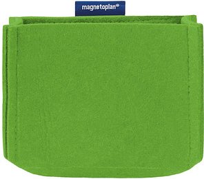 magnetoplan Stiftehalter magnetoTray medium grün Filz 13,0 x 6,0 x 10,0 cm