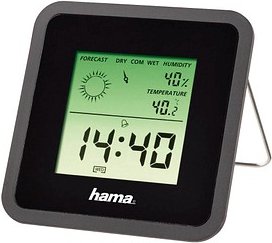 hama TH50 Thermometer schwarz