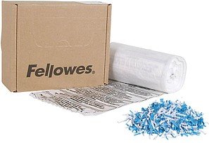 100 Fellowes Müllbeutel für Aktenvernichter 28,0 l