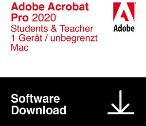 Adobe Acrobat Pro 2020 Mac Student & Teacher Software Vollversion (Download-Link)