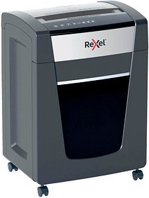 Rexel P420+ Aktenvernichter mit Partikelschnitt P-4, 4 x 35 mm, bis 20 Blatt, grau