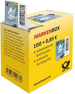 100 Deutsche Post 0,85 € Briefmarken "Brieftaube" selbstklebend