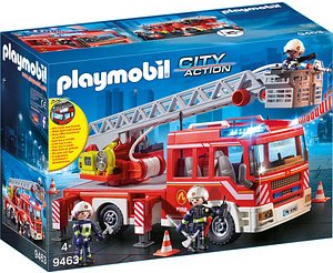 Playmobil® City Action 9463 Feuerwehr-Leiterfahrzeug Spielfiguren-Set