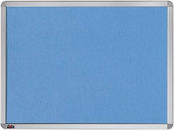 dots Pinnwand 90,0 x 60,0 cm Textil blau
