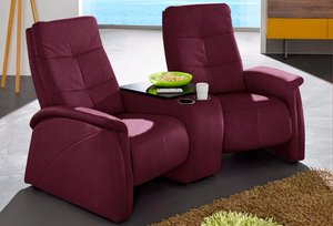exxpo - sofa fashion 2-Sitzer "Tivoli", mit Relaxfunktion, integrierter Tischablage und Stauraumfach