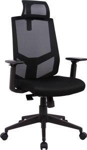 INOSIGN Chefsessel "Netti, Schreibtischstuhl, hochwertige ergonomische Ausstattung", Netzstoff