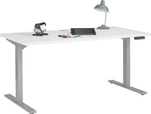 Maja Möbel Schreibtisch "eDJUST Schreibtisch 5507", elektrisch höhenverstellbar, 2-Motoren-Gestell, Memoryfunktion