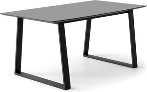 Hammel Furniture Esstisch "Meza Designtisch mit Auszugsfunktion und 2 Einlegeplatten", bootsförmige Tischplatte MDF,Trapez gestell, in zwei Breiten