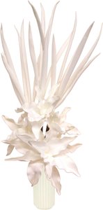 I.GE.A. Kunstblume "Soft-Blumenarrangement", Keramikvase