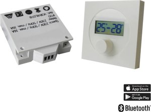 Ximax Raumthermostat "Funk-Thermostat, Adapter-Set", (bestehend aus Funk-Thermostat und Adapter-Empfänger)