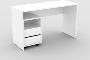 Helvetia Büro-Set "Agapi", (Set, 2 St.), bestehend aus Schreibtisch und Rollcontainer