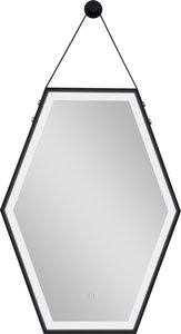 Sanotechnik LED-Lichtspiegel, Badspiegel 60x80 cm