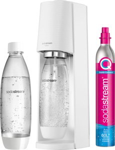 SodaStream Wassersprudler "TERRA", inkl. 1x CO2-Zylinder CQC, 1x 1L spülmaschinenfeste Kunststoff-Flasche