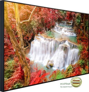 Papermoon Infrarotheizung "Huay Mae Kamin Herbst Wasserfall"
