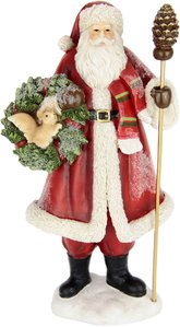I.GE.A. Dekofigur "Nikolaus", Santa Claus Figur, Nikolaus Dekoration, Dekofigur