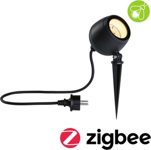 Paulmann LED Gartenleuchte "Outdoor 230V Spot Kikolo Insect friendly ZigBee", 1 flammig-flammig