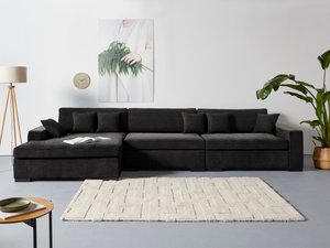 Guido Maria Kretschmer Home&Living Sofa-Eckelement "Skara XXL", Lounge-Sofa XXL mit Federkern-Polsterung, in vielen Bezugsvarianten