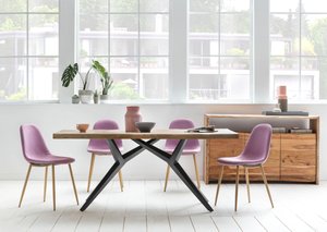 SIT Esstisch "Tables", mit elegantem Metallgestell, Shabby Chic, Vintage