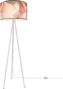 Paco Home Stehlampe "Trina Kosy", LED Stehlampe Modern Wohnzimmer Schlafzimmer, Pastellfarben Deko E27