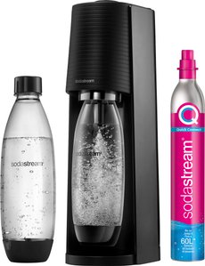 SodaStream Wassersprudler "TERRA", inkl. 1x CO2-Zylinder CQC, 1x 1L spülmaschinenfeste Kunststoff-Flasche