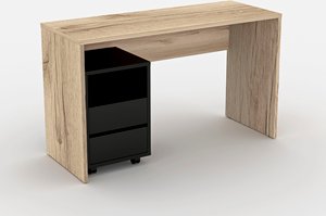 Helvetia Büro-Set "Agapi", (Set, 2 St.), bestehend aus Schreibtisch und Rollcontainer