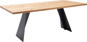 MCA furniture Esstisch "Goa", Massivholz Tisch, Esstisch in Wildeiche Massiv FSC-Zertifiziert