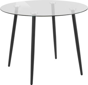 INOSIGN Glastisch "Danny", runder Esstisch mit einem Ø von 100 cm