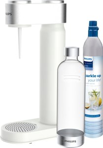 Philips Wassersprudler "Viva", & CO2-Zylinder,1L Kunststoff-Flasche