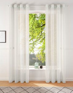 my home Gardine "REGINA", (2 St.), Vorhang, Fertiggardine, transparent