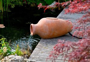 Ubbink Gartenbrunnen "Amphora", (inkl. Pumpe, Filtermedien und Anschlussmaterial)
