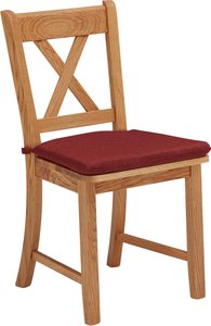 SCHÖSSWENDER Stuhl "Königsee", (Set), 2 St., Polyester, Gestell aus Massivholz