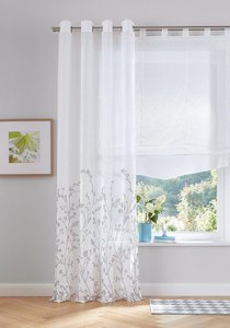 my home Gardine "Yalinga", (1 St.), Vorhang, Fertiggardine, transparent
