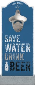Contento Flaschenöffner "Save Water"