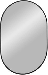 Flurspiegel in ovaler Form Metallrahmen