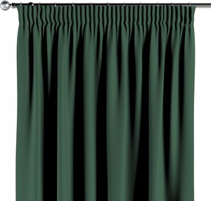 Vorhang mit Kräuselband, grün, Blackout (verdunkelnd) (269-18)