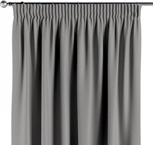 Vorhang mit Kräuselband, grau, Blackout Soft (269-22)