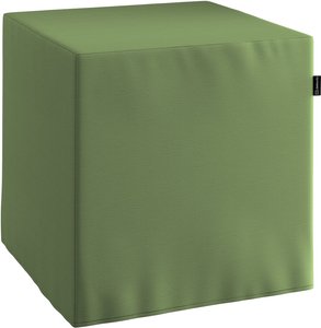 Bezug für Sitzwürfel, waldgrün, Bezug für Sitzwürfel 40 x 40 x 40 cm, Cotton Panama (702-06)