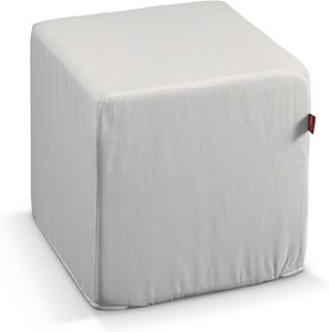 Bezug für Sitzwürfel, naturweiß, Bezug für Sitzwürfel 40 x 40 x 40 cm, Etna (705-01)