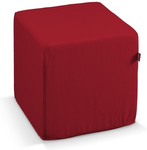 Bezug für Sitzwürfel, rot, Bezug für Sitzwürfel 40 x 40 x 40 cm, Etna (705-60)