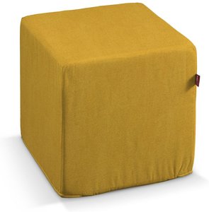 Bezug für Sitzwürfel, senffarbe, Bezug für Sitzwürfel 40 x 40 x 40 cm, Etna (705-04)