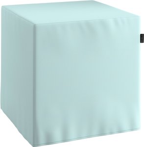 Bezug für Sitzwürfel, hellblau, Bezug für Sitzwürfel 40 x 40 x 40 cm, Cotton Panama (702-10)