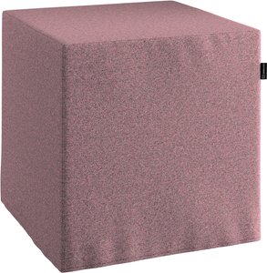 Bezug für Sitzwürfel, schwarz--rosa, Bezug für Sitzwürfel 40 x 40 x 40 cm, Amsterdam (704-48)
