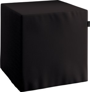 Sitzwürfel, schwarz, 40 x 40 x 40 cm, Cotton Panama (702-09)