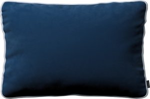 Kissenhülle Laura 40 x 60 cm, dunkelblau, 60 x 40 cm, Velvet (704-29)