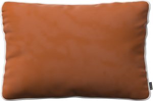 Kissenhülle Laura 40 x 60 cm, braun-karamell, 60 x 40 cm, Velvet (704-33)