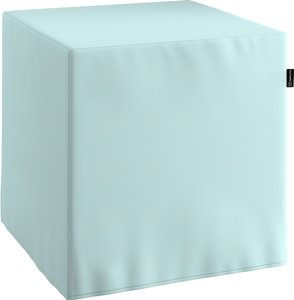 Bezug für Sitzwürfel, hellblau, Bezug für Sitzwürfel 40 x 40 x 40 cm, Cotton Panama (702-10)